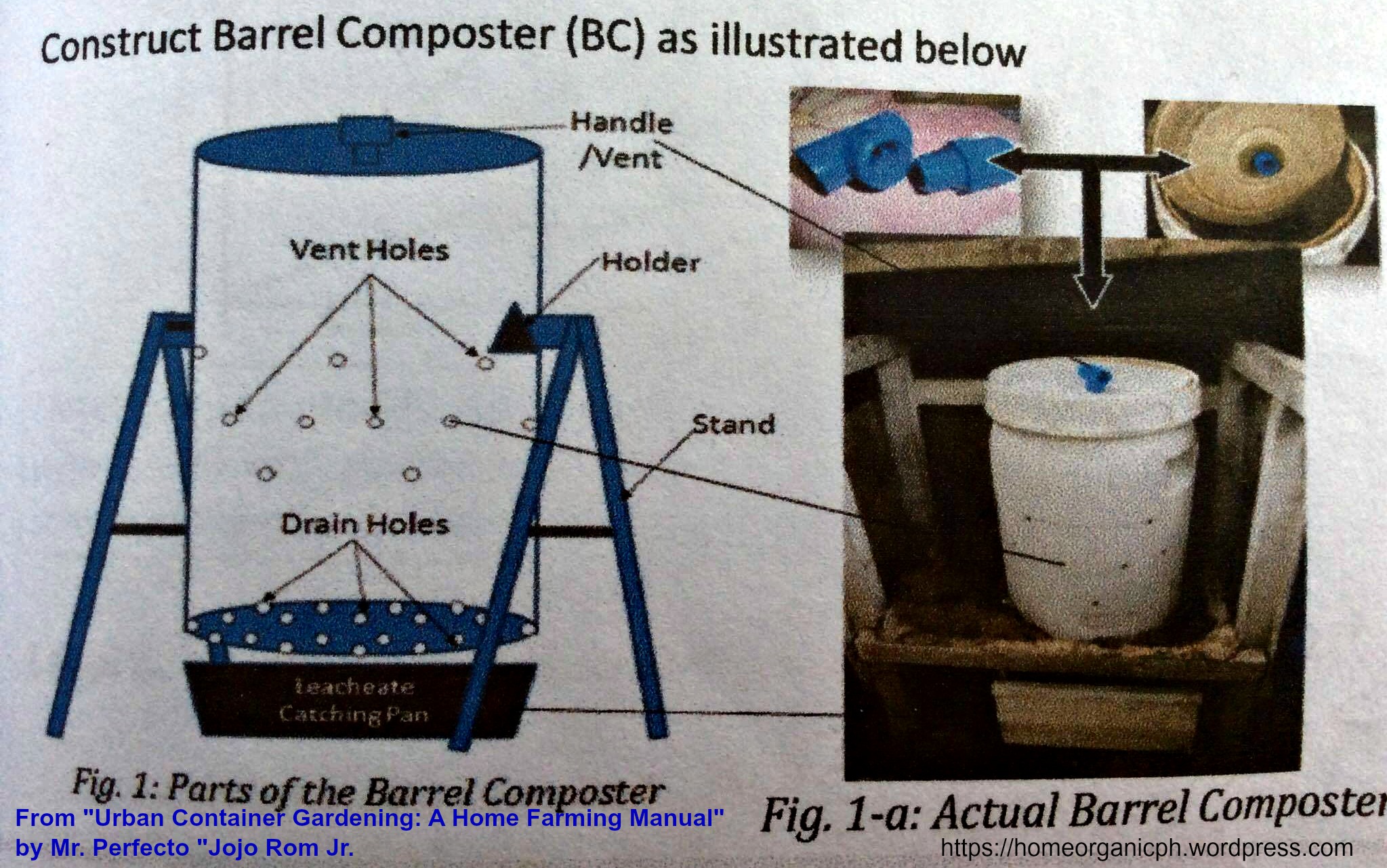 Barrel composter 3
