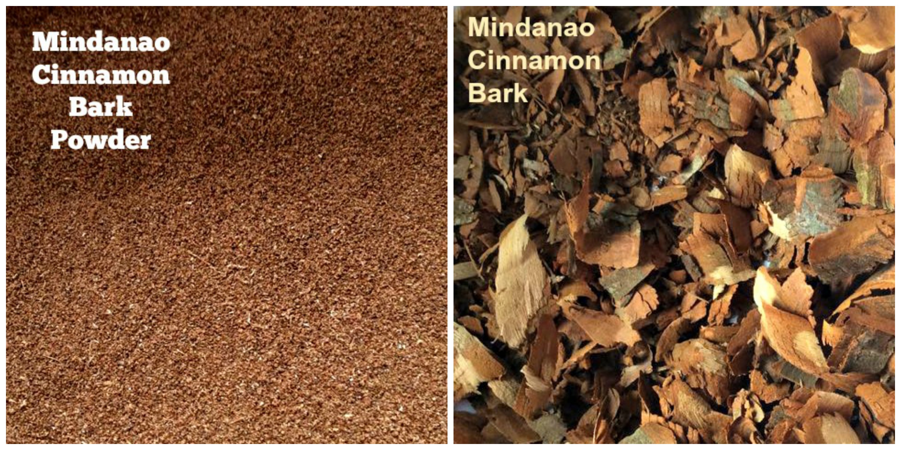 Mindanao Cinnamon Bark &amp; Powder Collage