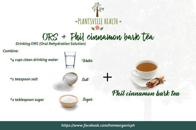 ORS + Phil. Cinnamon Bark Tea